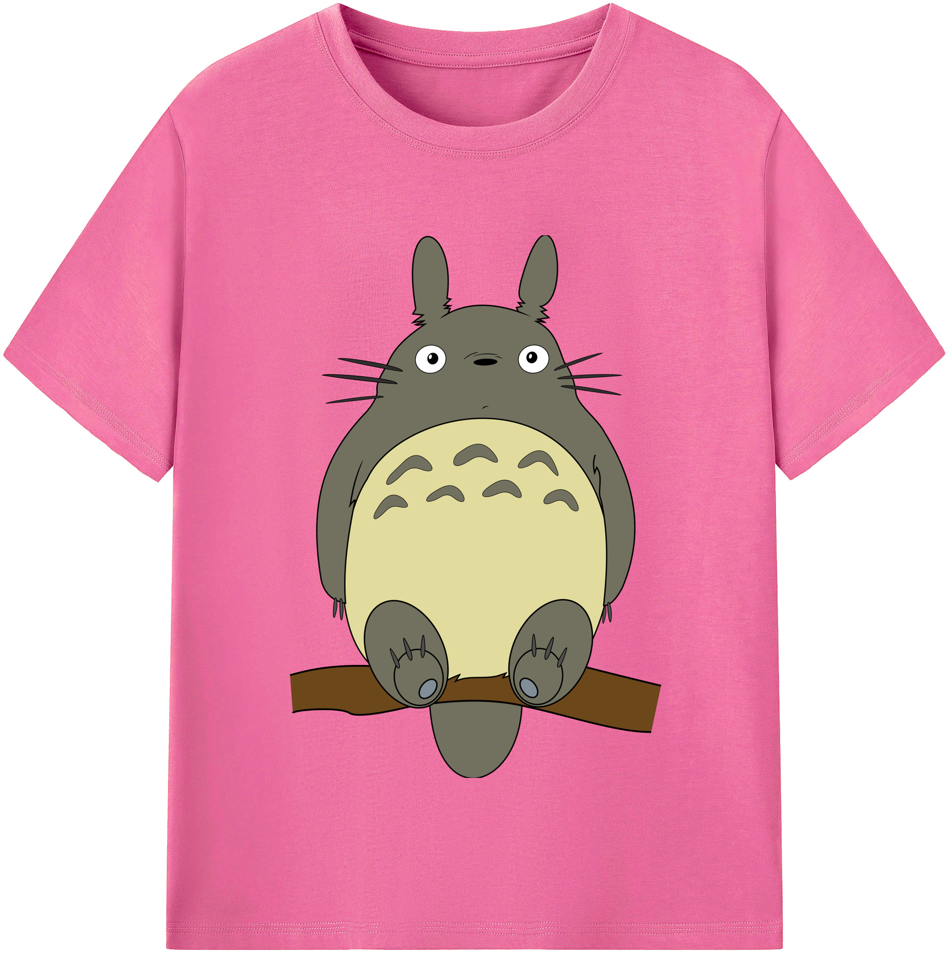 （画像用） となりのトトロ 草壁メイ 草壁サツキ My Neighbor Totoro Satsuki Kusakabe Mei Kusakabe レディースカジュアルプリントTシャツ（綿100％）